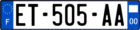 ET-505-AA