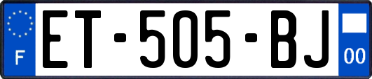 ET-505-BJ