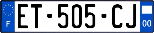 ET-505-CJ