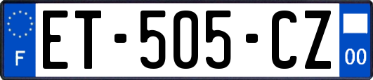 ET-505-CZ