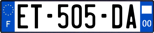 ET-505-DA