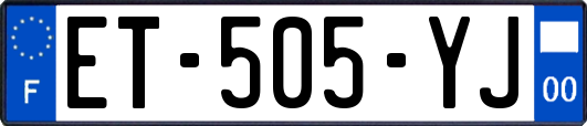 ET-505-YJ