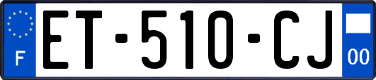 ET-510-CJ