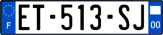 ET-513-SJ