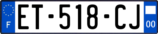 ET-518-CJ