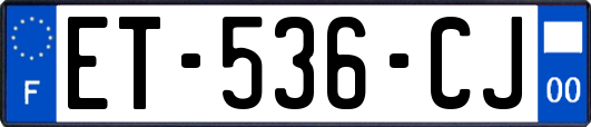 ET-536-CJ