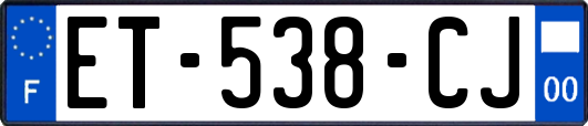 ET-538-CJ