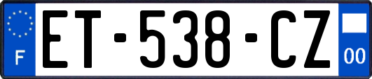 ET-538-CZ