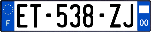 ET-538-ZJ