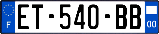 ET-540-BB