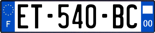 ET-540-BC