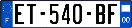 ET-540-BF