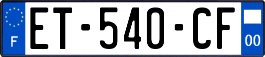ET-540-CF