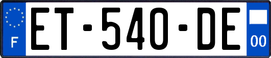 ET-540-DE