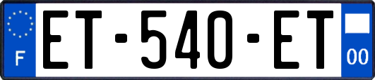 ET-540-ET