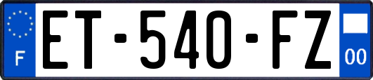 ET-540-FZ