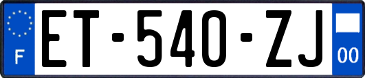 ET-540-ZJ