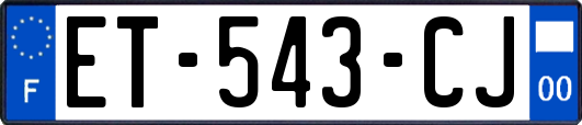 ET-543-CJ