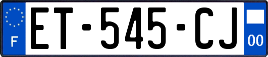 ET-545-CJ