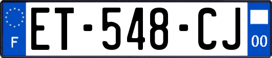 ET-548-CJ