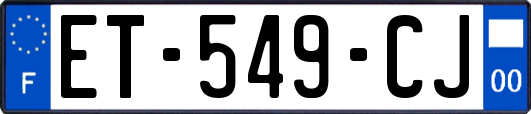 ET-549-CJ
