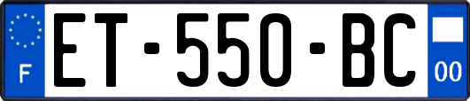 ET-550-BC