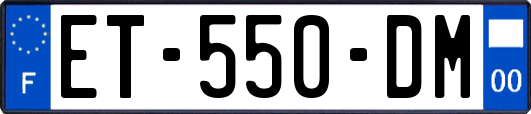 ET-550-DM