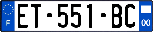 ET-551-BC