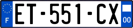 ET-551-CX