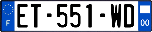 ET-551-WD