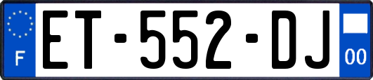 ET-552-DJ