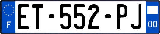 ET-552-PJ