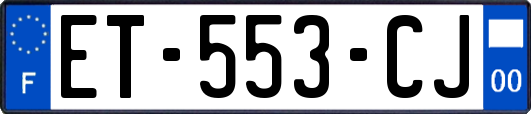 ET-553-CJ
