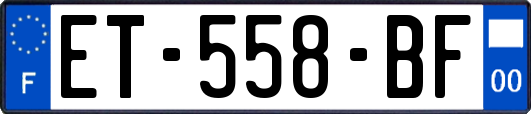 ET-558-BF