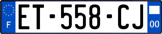 ET-558-CJ