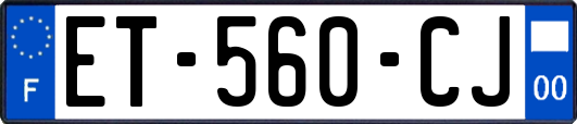 ET-560-CJ