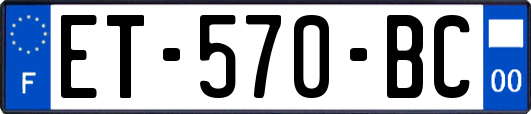 ET-570-BC