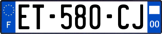 ET-580-CJ
