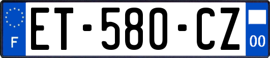 ET-580-CZ