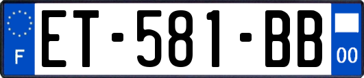 ET-581-BB