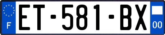ET-581-BX