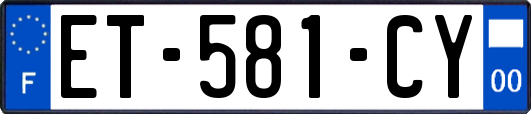 ET-581-CY