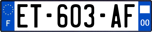 ET-603-AF