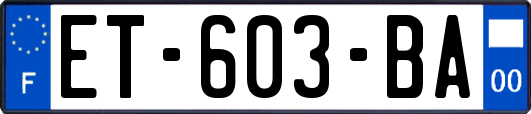 ET-603-BA
