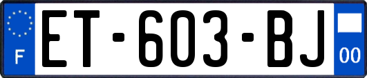 ET-603-BJ