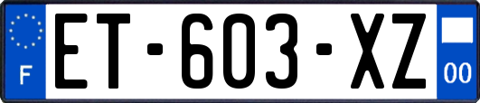 ET-603-XZ