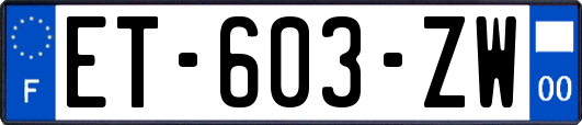 ET-603-ZW