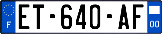 ET-640-AF