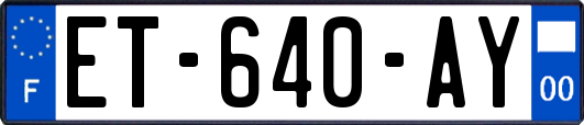 ET-640-AY