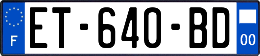 ET-640-BD